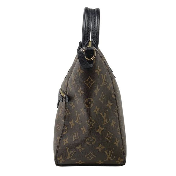 Louis Vuitton Tournel PM Shoulder Bag Monogram Brown Noir Black - Picture 2 of 9